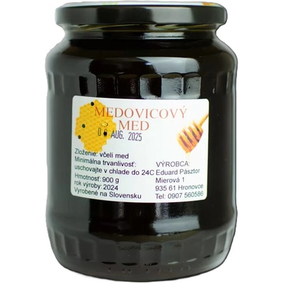 Včelí med medovicový - Eduard Pásztor 900 g