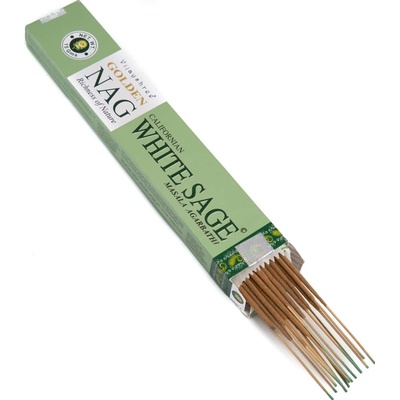 Golden Nag Vonné tyčinky Biela Šalvia 15 g