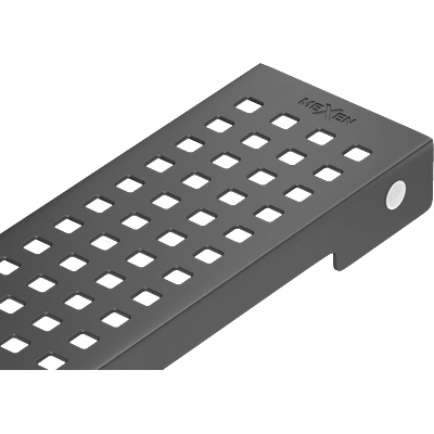 Mexen Flat M08 маска за линеен отвод 60 см, черна - 1725060 (1725060)