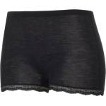 Engel Дамско копринено термобельо Engel Women's Trousers with Lace Merino base layer - Black - размер 34/36 (EU) (114-0988-0111)