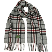 Glencroft tartanový šál Thompson Grey
