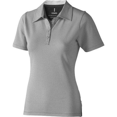 Markham polo tričko šedá melange