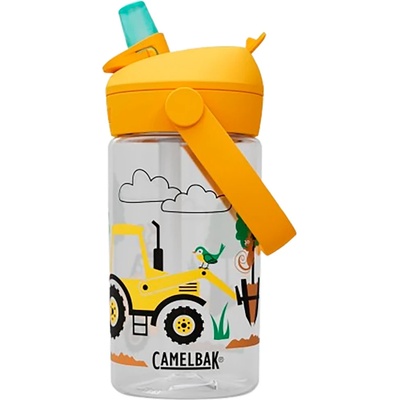 CamelBak Детска бутилка за вода Camelbak Kid's Thrive Flip Straw Water bottle - Tractors and Trees - размер 400 ml (533-2161-0911)