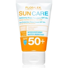 FlosLek Laboratorium Sun Care tónovací krém pro suchou až citlivou pleť SPF50+ 50 ml