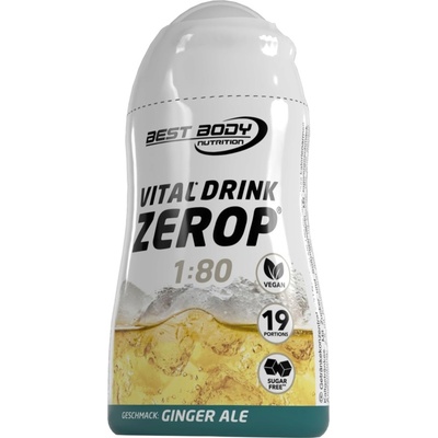 Best Body Nutrition Vital Drink ZEROP® Squeeze - Ginger Ale
