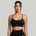 GymBeam STRIX Безшевен спортен сутиен String Black S