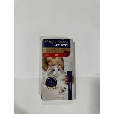 Feliway Happy Snack Hovädzie 6x15 g