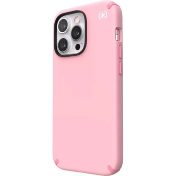 Speck Presidio 2 Pro Case - удароустойчив хибриден кейс за iPhone 13 Pro (розов)
