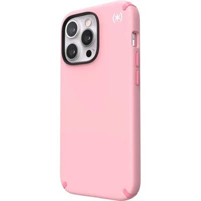 Speck Presidio 2 Pro Case - удароустойчив хибриден кейс за iPhone 13 Pro (розов)