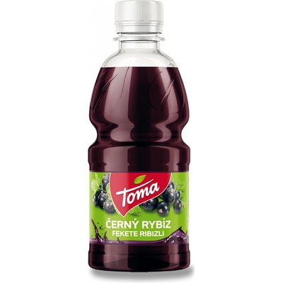 Toma nektar Černý rybíz 25% 12 x 330 ml