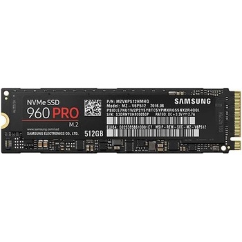 Samsung 960 Pro M.2 512GB, MZ-V6P512BW