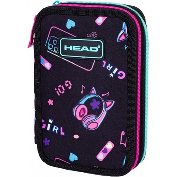 Astra Ученически несесер Astra Head - Давай момиче, 2 ципа (AS503024040)