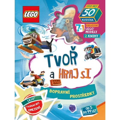 LEGO® Iconic. Tvoř a hraj si: Dopravní prostředky