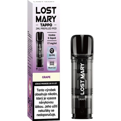 Elf Bar Lost Mary Tappo cartridge Grape 17 mg