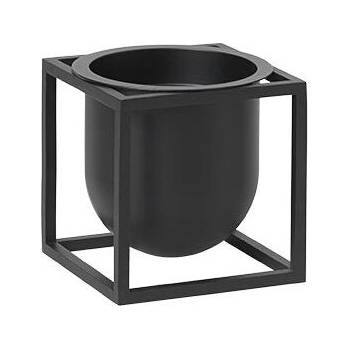 Audo Кашпа Kubus на стойка 10 см черна (71070-000571)