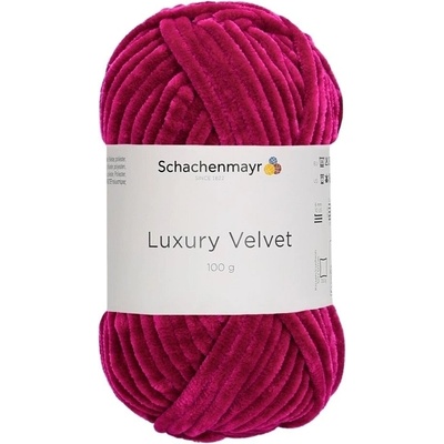 Schachenmayr Luxury Velvet 00030 Cherry Плетива прежда (9807592-00030)