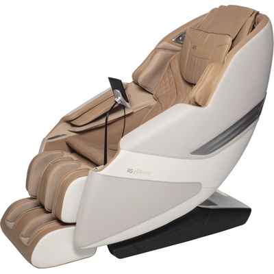 RSROYAL 4D Masážní křeslo RS-3570-PLUS/šedá-béžová