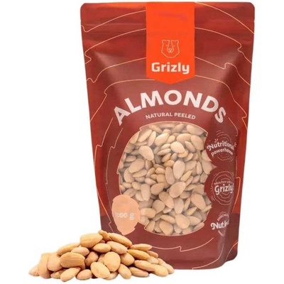 Grizly Mandle pražené solené blanšírované 1000 g