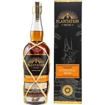 Plantation Single Cask Barbados Oloroso 10y 49% 0,7 l (karton)