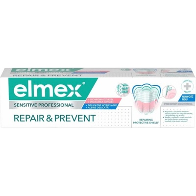 Elmex Sensitive Professional Repair & Prevent White 75 ml
