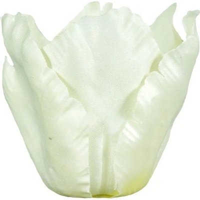 Umelý tulipán krémový 7,5 cm / 1 ks