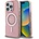 GUESS Калъф Guess IML Rhinestones MagSafe за iPhone 16 Pro - розов (3666339306076)
