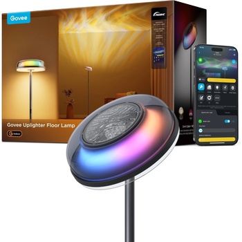 Govee Govee-LED RGBICWW Димируема подова лампа UPLIGHTER MATTER LED/24W/230V Wi-Fi (GV0090)