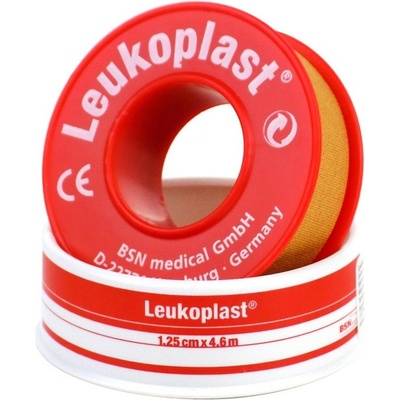 Leukoplast fixační klasická páska cívka 1,25 cm x 4,6 m