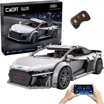 IQ models Programovateľná stavebnica CaDa Audi R8 Coupé - 536 dielikov