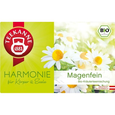 TEEKANNE Organic Harmony for Body and Soul Happy Tummy 18 dvoukomorových sáčků