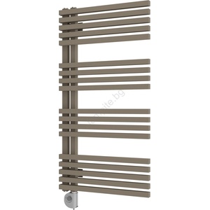 Vertaduro - Радиатор за баня с термостат MICHELLE 600W 97x50 см таупе (VR0071)