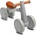 Toyz Велосипед За Баланс Otto Grey Caretero Toyz