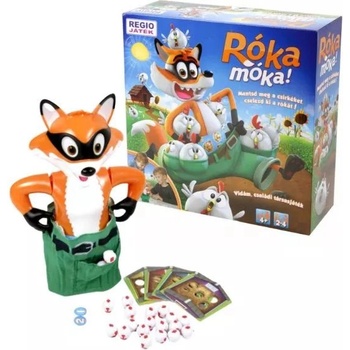 REGIO JÁTÉK Забавление с лисица - настолна игра с инструкции на унгарски (01045)