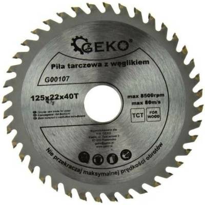 Pilový kotouč 125mm 40T 22.2mm 00398