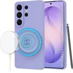 Techsuit Калъф за Samsung Galaxy S26 Ultra - SoftFlex MagSafe - Techsuit - Светлолилав (KF2359600)