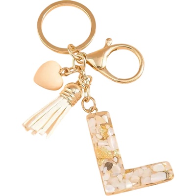 HARAHU Ключодържател Азбука - l / Бяла kp37808 (37808)