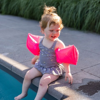 Swim Essentials : Надуваеми детски ръкавели 0-2 години - "Neon Pink (SWE-2020SE33)