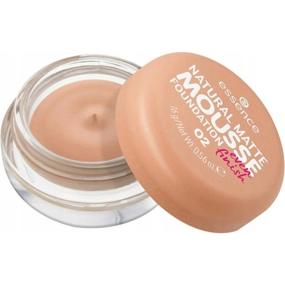 Essence pěnový make-up Natural Matte 02 16 g