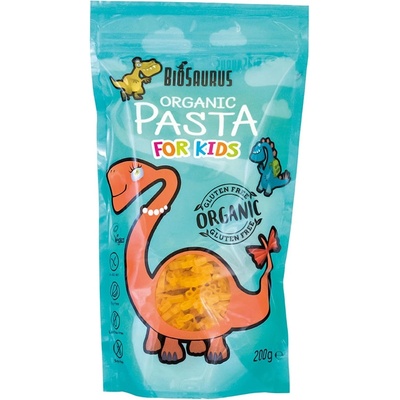 Biosaurus Царевична детска паста Динозаври Без глутен 200 гр