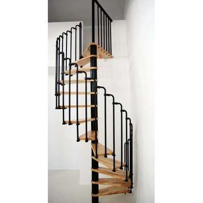 Minka Paris Točité vřetenové schodiště průměr 140 cm pro výšku do 309 cm