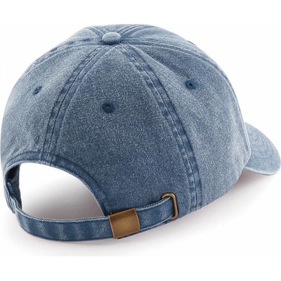 Beechfield Nízkoprofilová Vintage Vintage Denim