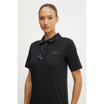 KARL LAGERFELD Памучна рокля Karl Lagerfeld (A1W13042)