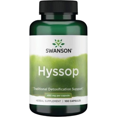 Swanson Hyssop 450 mg [100 капсули]