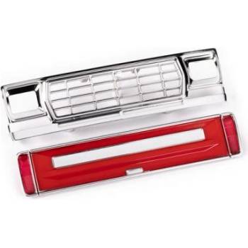 Traxxas каросерия маска червена (за #9812)