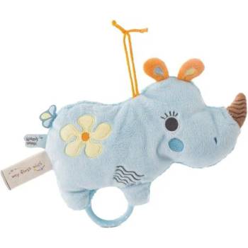 Image 1 of NICI Музикална играчка NICI - Носорогът Мануфи, 20 cm (46579)