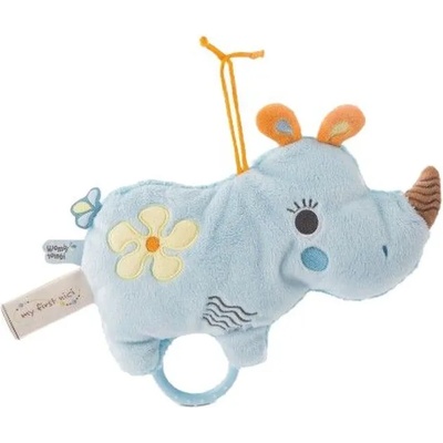 NICI Музикална играчка NICI - Носорогът Мануфи, 20 cm (46579)