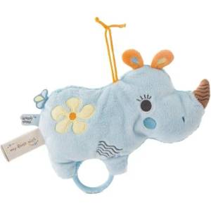NICI Музикална играчка NICI - Носорогът Мануфи, 20 cm (46579)