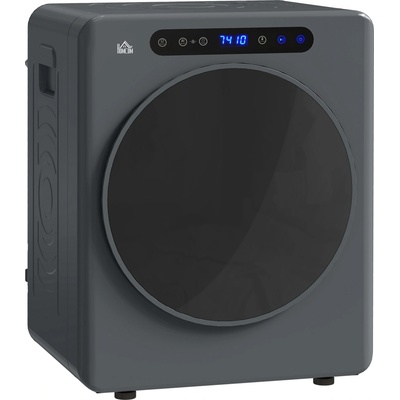 HOMCOM Sušička prádla 6 programů 3 kg