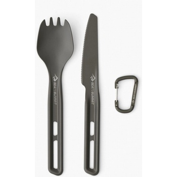 Sea to Summit Frontier UL Cutlery Set 2 Piece Цвят: сив