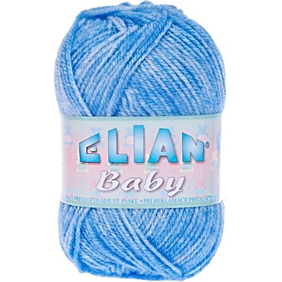 Pletací příze Elian Baby 706 - modrá